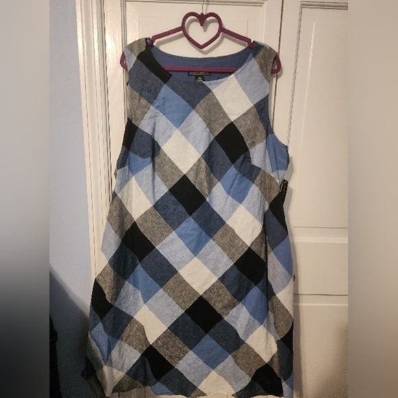 Jessica Howard‎ NWT Plaid Amazing Shift Dress. Fun casual preppy like. NEW. 16 - Picture 4 of 14